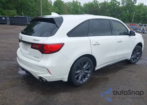 2019 Acura Mdx Tech A-Spec Pkgs из США, поврежденный, VIN 5J8YD4H05KL014871